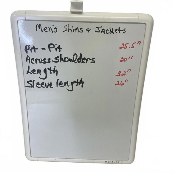 Kirkland Signature Men's Size 17-36 100% Long Staple Cotton Button Down Shirt - Picture 8 of 8